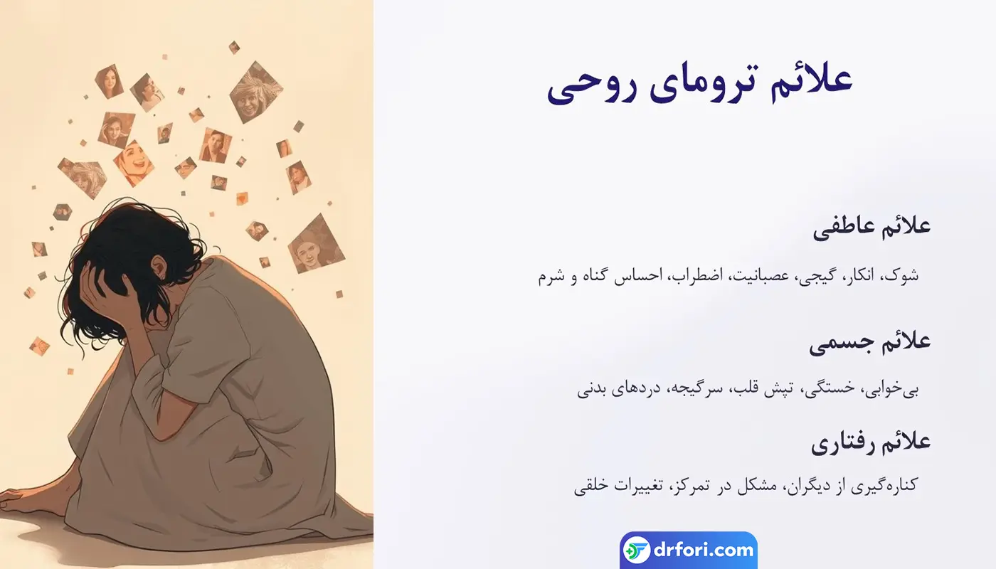 علائم تروما