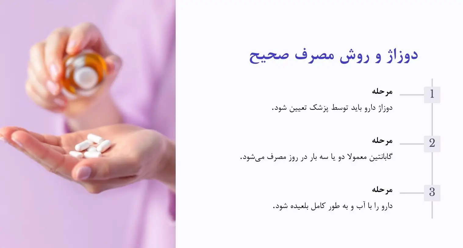 روش مصرف گاباپنتین