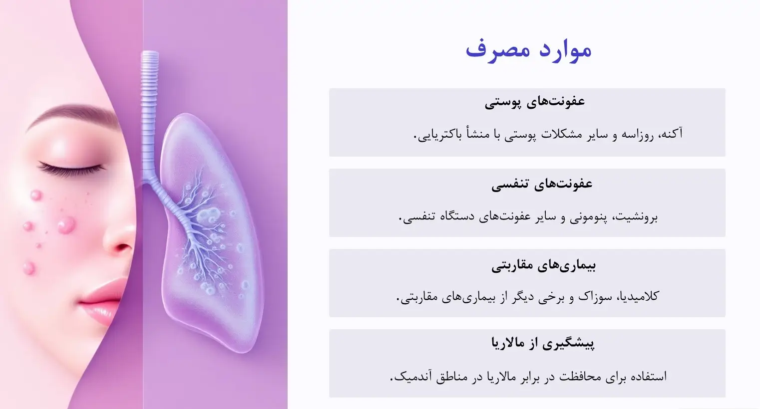 کاربرد داکسی سایکلین