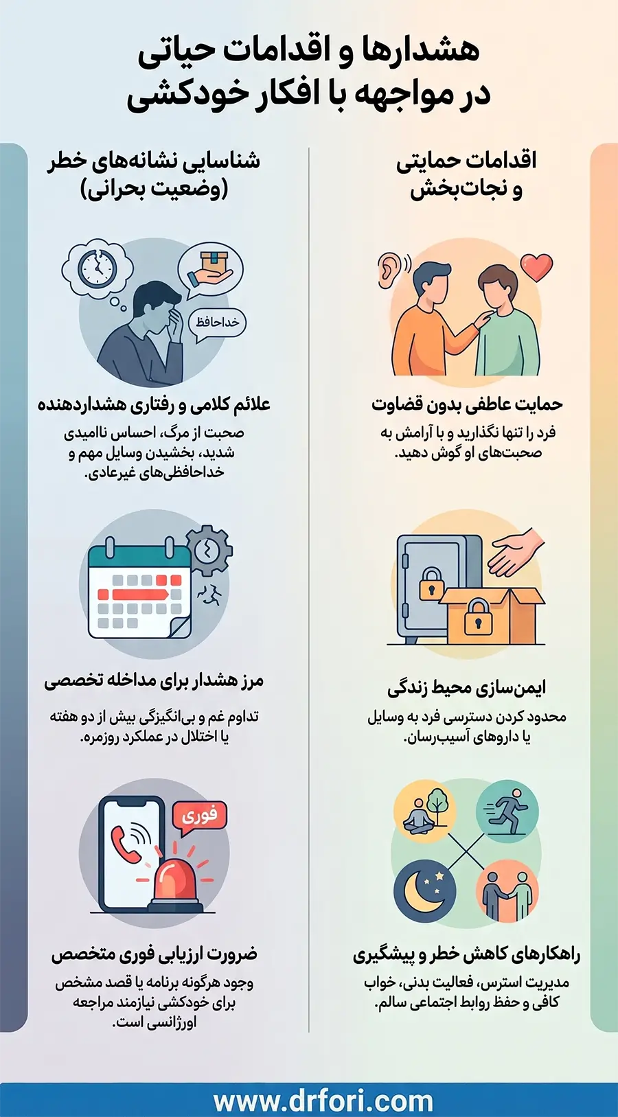 افسردگی شدید و افکار خودکشی