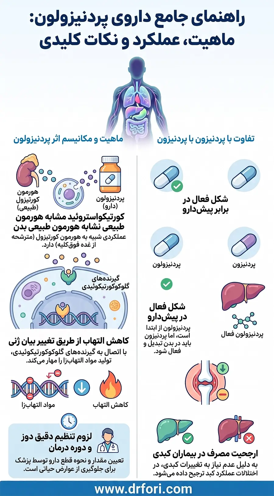 راهنمای جامع داروی پردنیزولون